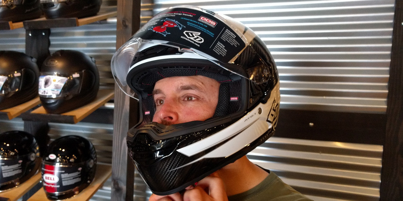 6D ATS-1 Street Carbon Helmet
